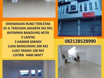 DISEWAKAN RUKO DIKAWASAN RAMAI TAMAN KOPO INDAH BANDUNG