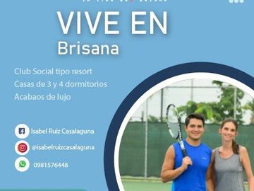 Venta de Casa  Modelo Ria en la Urb. Casalaguna, Samborondon, Aurora, cerca del C.C Riocentro el Dorado