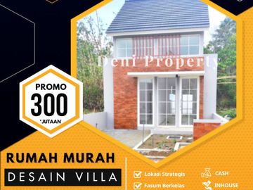 Promo Rumah Villa Mewah di Dau Garden dekat Kampus UIN Malang