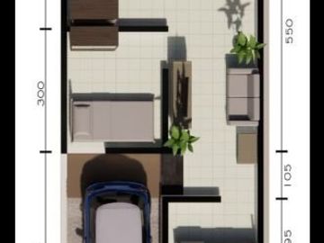Rumah di jual design kekinian harga terjangkau bebas banjir