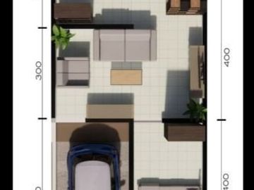 Rumah di jual design kekinian harga terjangkau bebas banjir