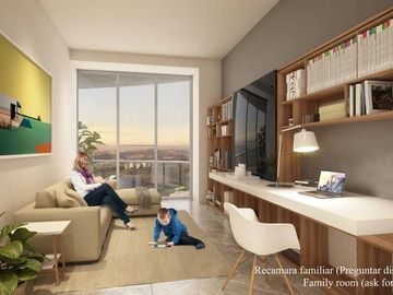 Condominio con spa, area de niños, parque para perros, coworking, gimnasio, ciga