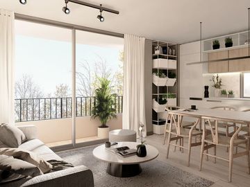 Se Vende departamento con estacionamiento en AV. FRANCISCO BILBAO , Providencia
