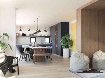Se Vende departamento con estacionamiento en AV. FRANCISCO BILBAO , Providencia