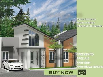 Jual Rumah Malang Tipe 36/60 Desain Exclusive, Promo Kemerdekaan Diskon 20%