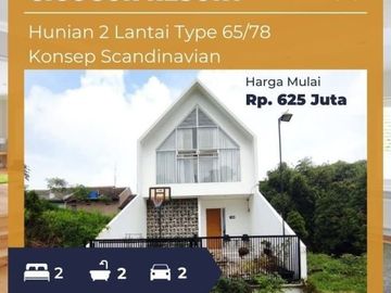 SATU SATUNYA Rumah 2LT Berkolam Renang Cash Only 625Jt di Gegerkalong Setiabudi
