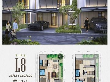 DI JUAL TOWN HOUSE DI JAKARTA GARDEN CITY “CLUSTER MAHAKAM” - CAKUNG JAKARTA TIMUR !