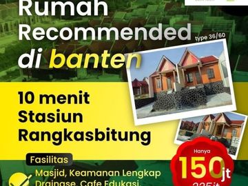Promo Rumah 150 Jutaan Kota Rangkasbitung, Cuma 2 Unit