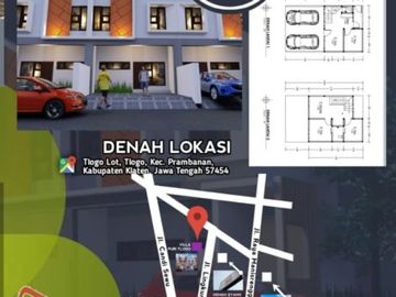 RUMAH CANTIK HARGA PROMO TEPI JALAN PRAMBANAN