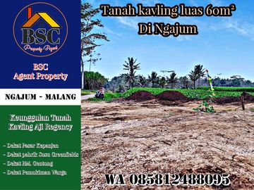 Tanah kavling di pinggir jalan