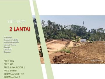 Strategis 2 Lantai Tipe 45/77 Rumah Bisa KPR