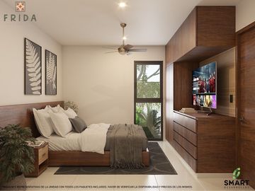 Villa (1R) en Venta en Frida Residencial en Conkal