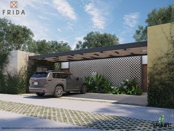 Villa (1R) en Venta en Frida Residencial en Conkal