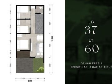 Dijual Perumahan Tipe Fresia Mutiara Gading City