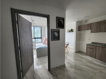 VENTA APARTAMENTO ESTUDIO A ESTRENAR CALLE 50  EN THE GRAY 48M2