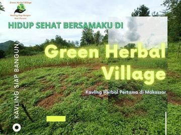 Kavling Tanah Kampung Herbal Dekat Puskemas Maros Lingkungan Pesantren