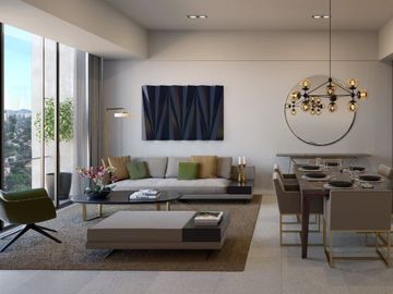 Departamento con bosque privado, cine, muro de escalar, parque para perros, jueg
