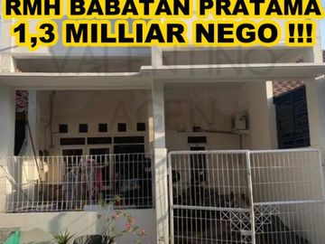 BABATAN Pratama Rumah 1 Lantai Layak Huni