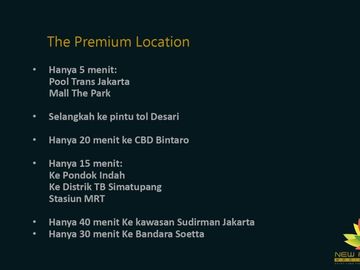 DIJUAL TOWN HOUSE NEW ROYALE RESIDENCE – DI DEPOK READY STOCK !