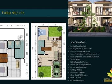 DIJUAL TOWN HOUSE NEW ROYALE RESIDENCE – DI DEPOK READY STOCK !