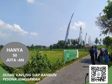 Kavling SIap Bangun di Jenggawah, Hanya 200 meter Dari Jalan Raya