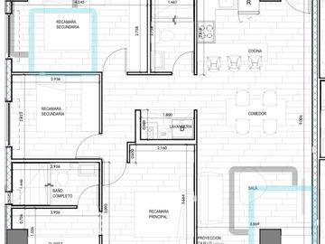 DEPARTAMENTO EN VENTA EN LA COLONIA BUENOS AIRES ZONA MONTERREY SUR