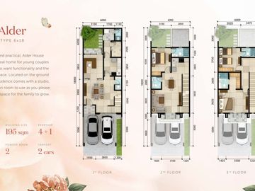 WINONA Rumah Mewah American Style 3 Lantai Ruangan lebih Luas di Alam Sutera