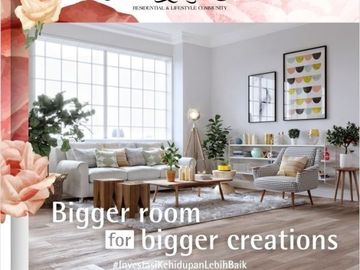 WINONA Rumah Mewah American Style 3 Lantai Ruangan lebih Luas di Alam Sutera