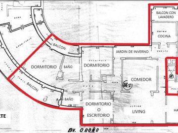 VENTA - 3 dormitorios y Dependencia - Cochera - Bv Oroño esquina Córdoba