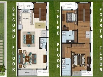 For Sale: Brand New 4-Storey Townhouse Unit in New Manila, Quezon City