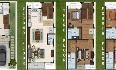 For Sale: Brand New 4-Storey Townhouse Unit in New Manila, Quezon City