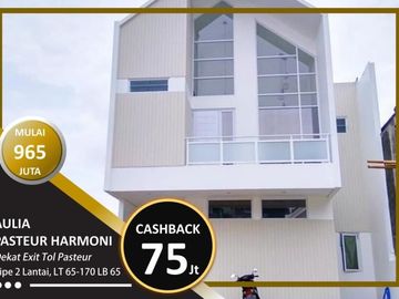 5KM Paskal Hyper Square Pasir Kaliki Andir Rumah Syariah di Pasteur