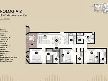 DEPARTAMENTO EN VENTA EN MERIDA, EN LA PLAYA CON AMENIDADES, UBICADOS EN TELCHAC