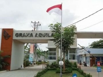 Dijual Rumah Cluster one gate system Secondary Graha Aquila Blok A1 Cidokom Gunung Sindur Kab. Bogor