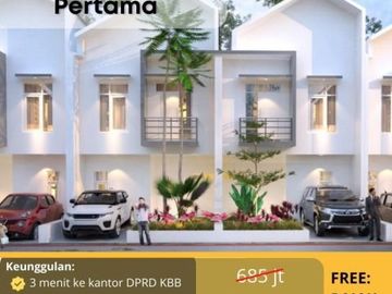 Rumah 2 Lantai Strategis Dekat Kantor Bupati Bandung Barat