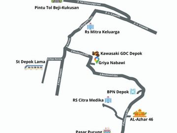 Jual rumah premium dekat GRAND DEPOK CITY strategis di Depok