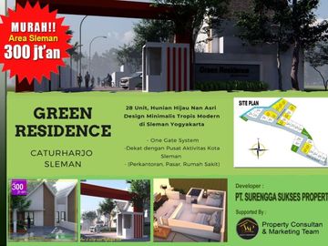 CUKUP 3 JUTA, ANDA SUDAH BISA BOOKING UNIT GREEN RESIDENCE