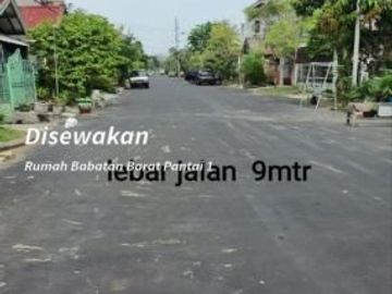 Rumah Babatan Pantai Siap huni Hadap Utara