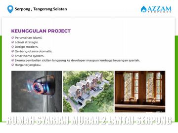 RUMAH 2 LANTAI DIJUAL MURAH LOKASI STRATEGIS DI SERPONG