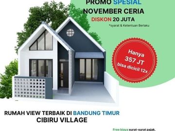 PERUMAHAN SYARIAH CIBIRU BANDUNG TIMUR | CIBIRU VILLAGE BANDUNG