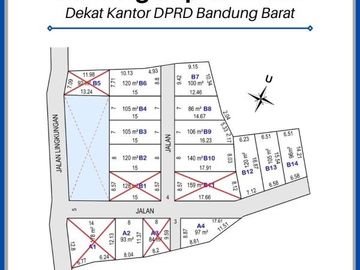 Kavling Perumahan Ngamprah pinggir Jalan