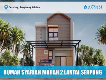 RUMAH 2 LANTAI DIJUAL MURAH LOKASI STRATEGIS DI SERPONG