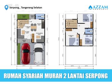 RUMAH 2 LANTAI DIJUAL MURAH LOKASI STRATEGIS DI SERPONG