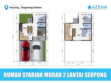RUMAH 2 LANTAI DIJUAL MURAH LOKASI STRATEGIS DI SERPONG