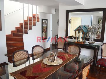 ¡Una oportunidad que no puedes dejar pasar!

EN VENTA: Espectacular Dúplex en la prestigiosa Urb. Las Laderas de Casuarinas, Santiago de Surco
Prec
