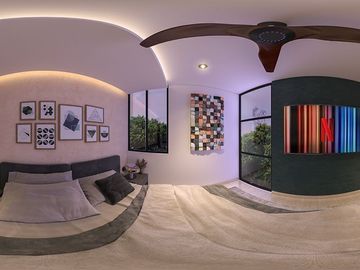 VENTA CASA TIPO VILLA EN PRIVADA RESIDENCIAL EN CHOLUL, NORTE DE MERIDA, YUCATAN