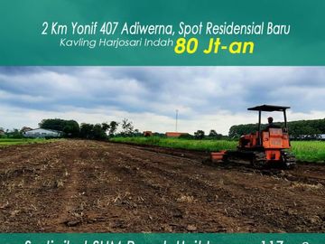 Kavling SHM Pecah Unit, 80 Jt-an: Dekat Yonif 407 Tegal