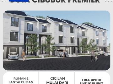 Cluster 2 lantai mezanine konsep dicimanggis,Depok