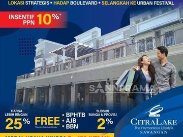 RN Ruko 3 Lantai Siap Pakai Dalam Citralake Sawangan