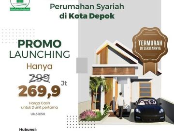 Rumah Syariah Murah di Cinangka Sawangan Depok
